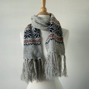 Nordic Knit Scarf